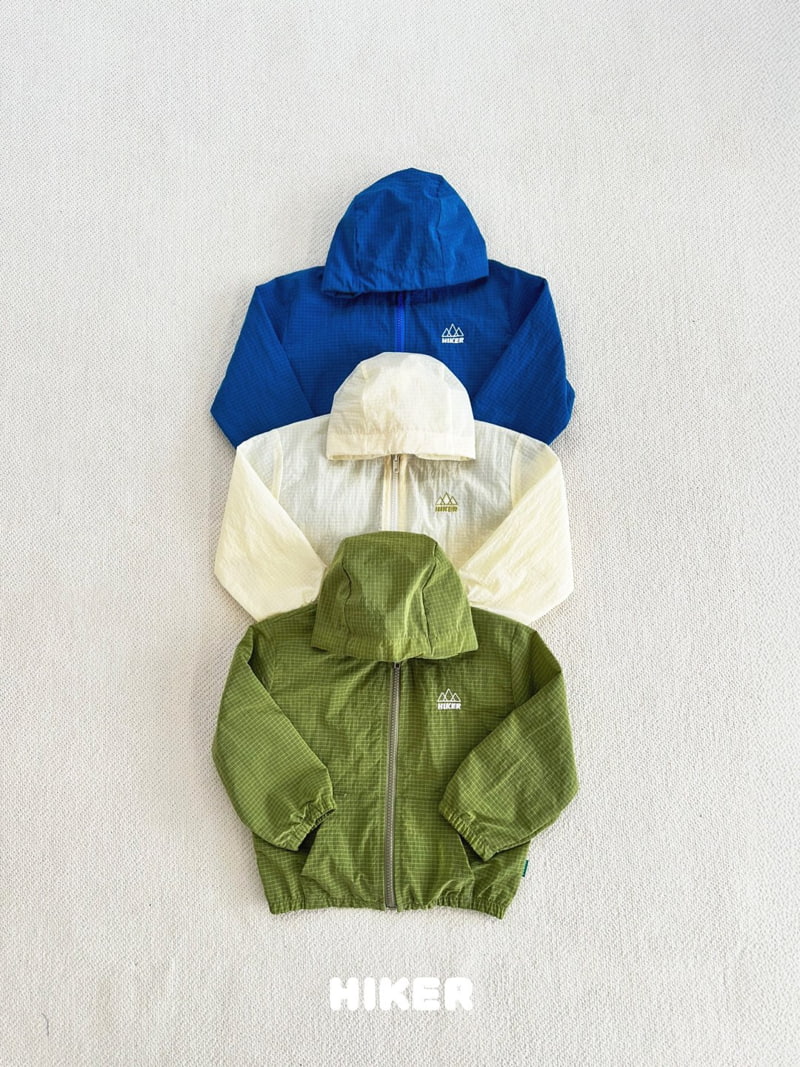 Solid Rib Hood Windbreaker by Hiker for Child - view 3