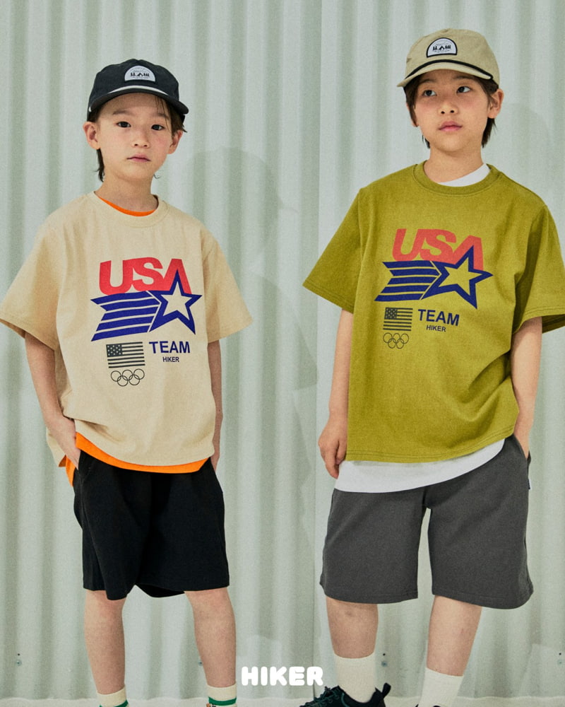 Hiker - Korean Children Fashion - #minifashionista - USA Top Bottom Set - 12
