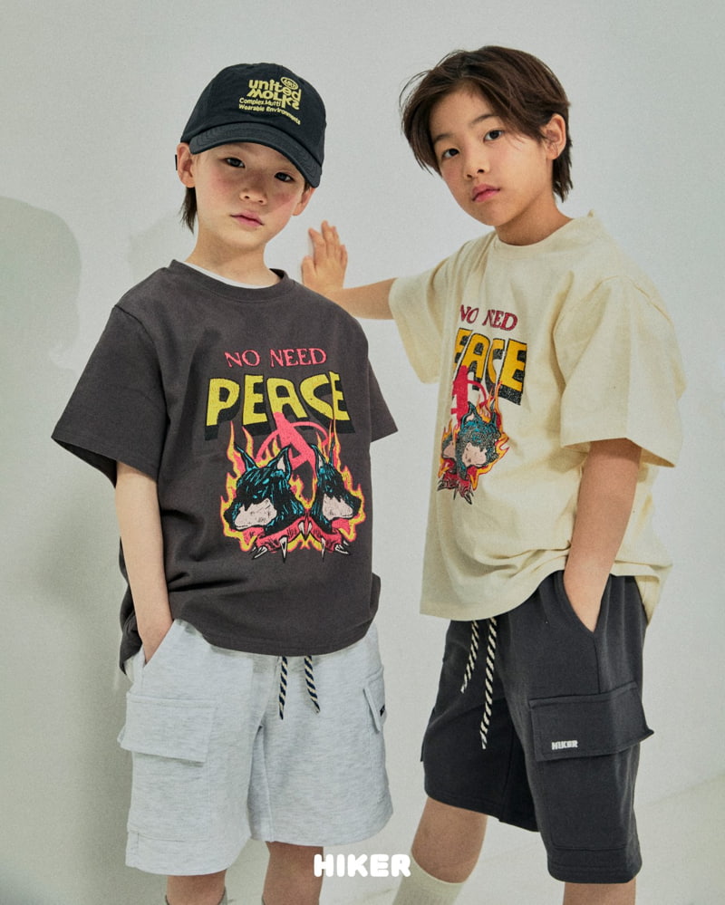 Hiker - Korean Children Fashion - #minifashionista - Doberman Short Sleeve Tee - 10