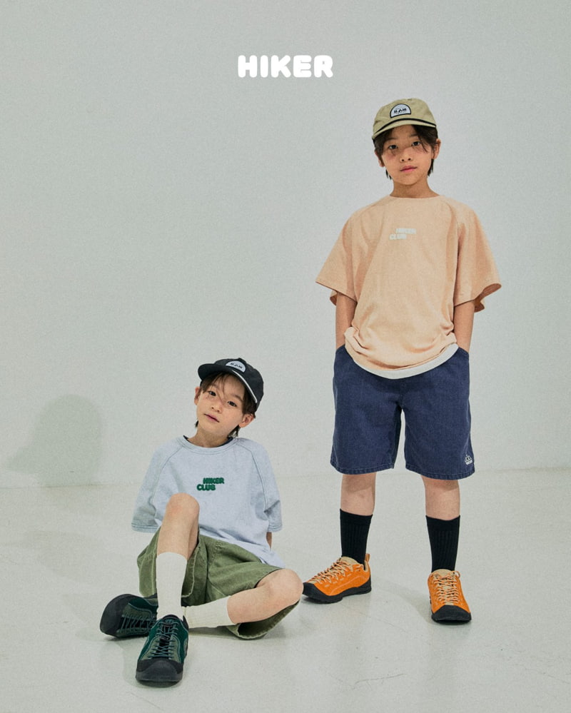 Hiker - Korean Children Fashion - #minifashionista - Club Raglan Short Sleeve Tee - 8