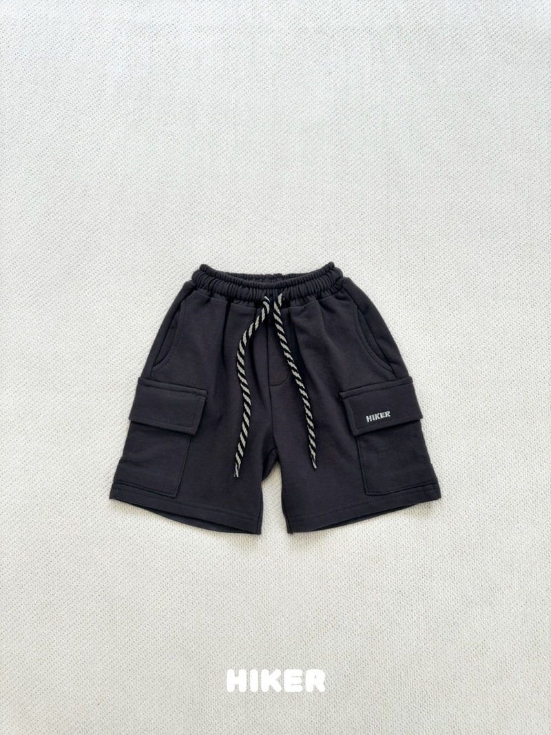 Hiker - Korean Children Fashion - #magicofchildhood - Embroidered Cargo Shorts - 4
