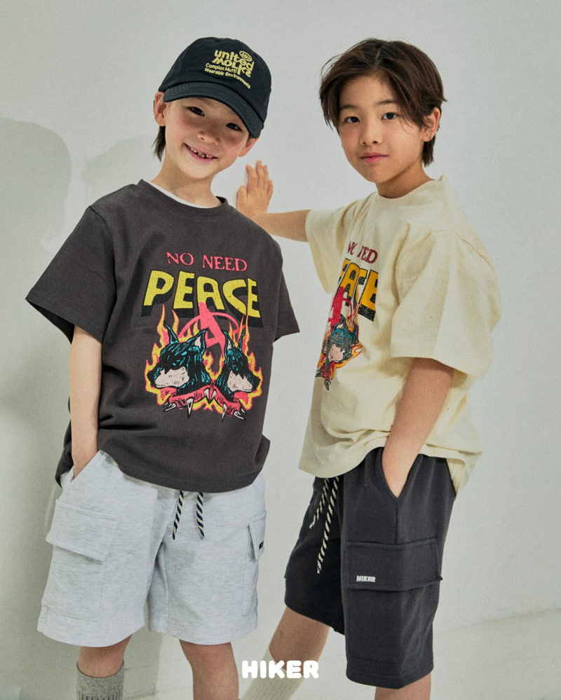 Hiker - Korean Children Fashion - #prettylittlegirls - Doberman Short Sleeve Tee - 11