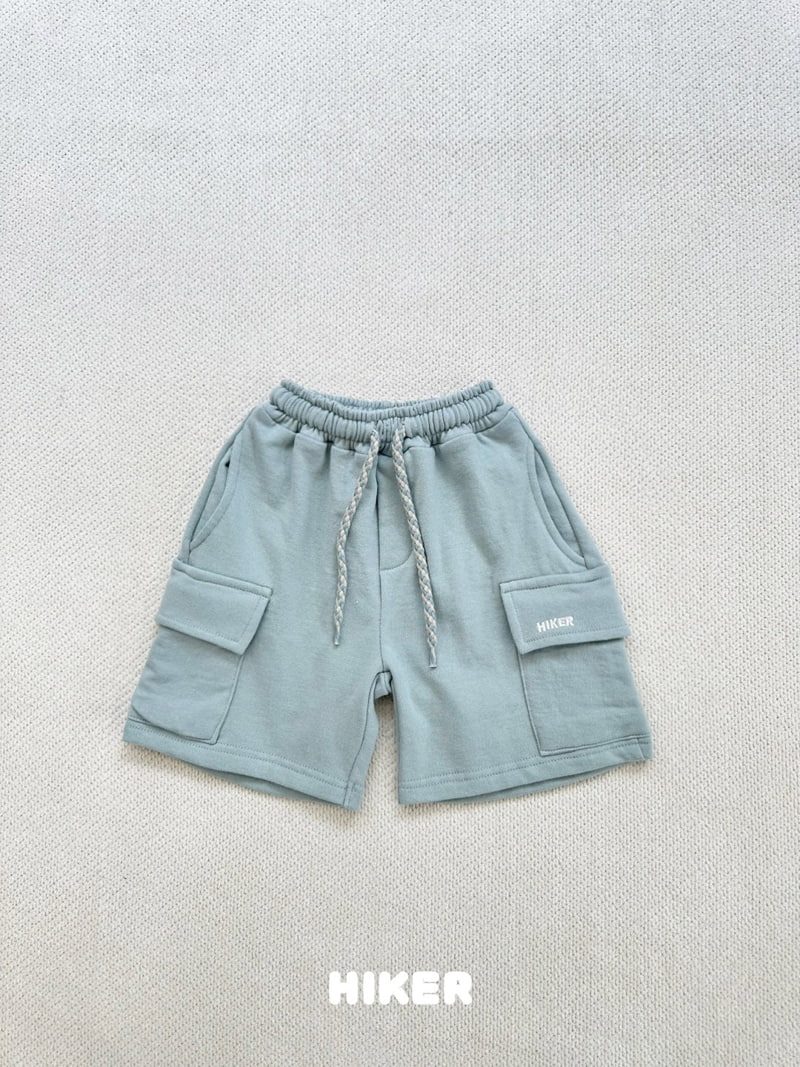 Hiker - Korean Children Fashion - #prettylittlegirls - Embroidered Cargo Shorts - 5