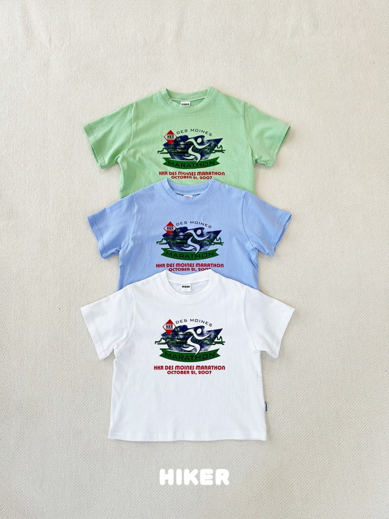 Hiker - Korean Children Fashion - #stylishchildhood - Marathon Short Sleeve Tee - 5