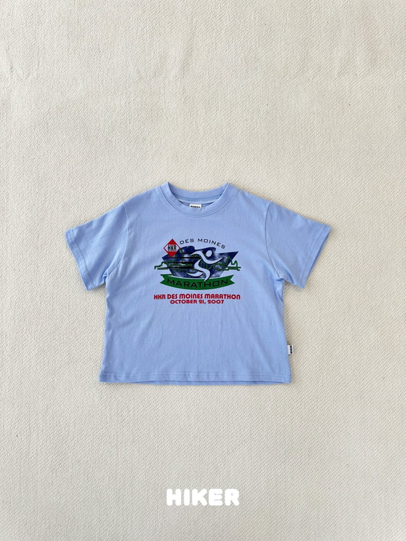 Hiker - Korean Children Fashion - #todddlerfashion - Marathon Short Sleeve Tee - 4