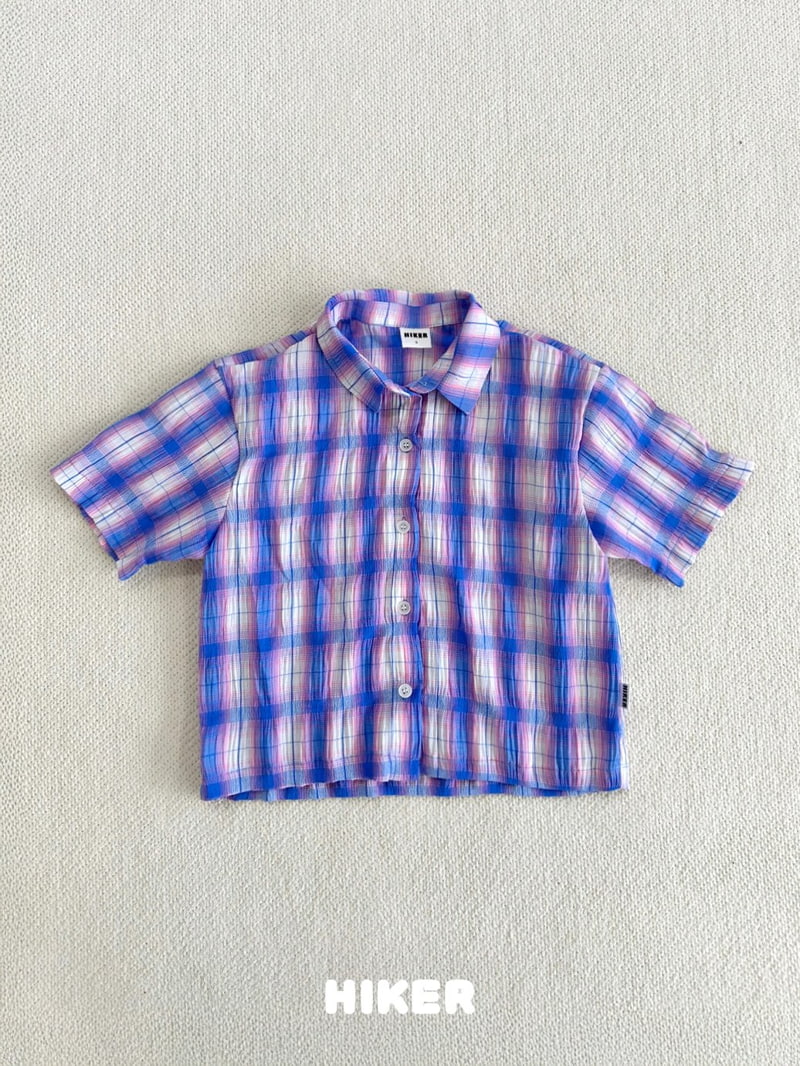Hiker - Korean Children Fashion - #toddlerclothing - Achacha Check Shirt - 3