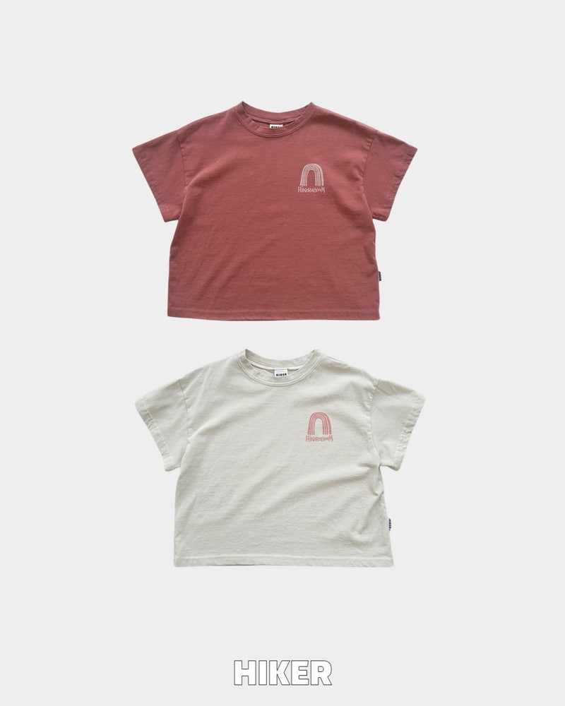 Hiker - Korean Children Fashion - #toddlerclothing - Rainbow Short Sleeve Tee
