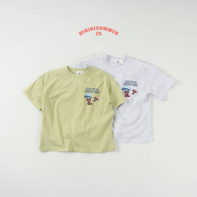Hikiki - Korean Children Fashion - #childofig - Bear Tee