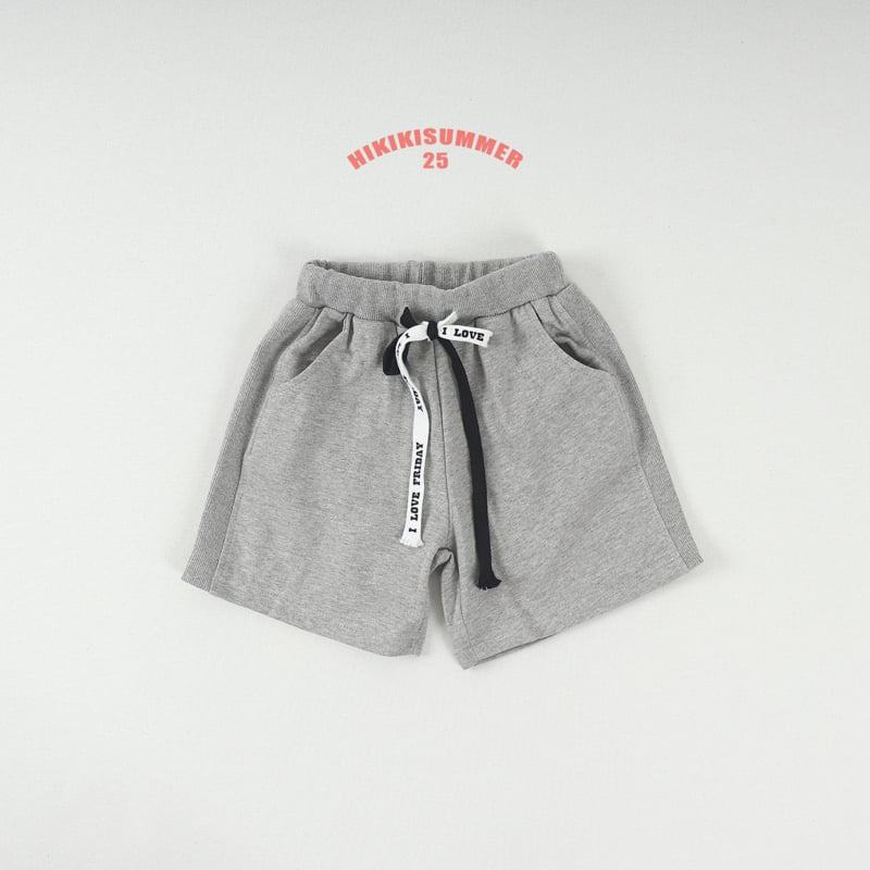 Hikiki - Korean Children Fashion - #childofig - String Shorts - 9