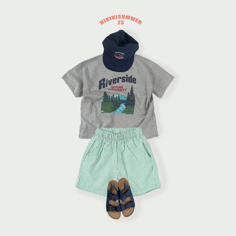 Hikiki - Korean Children Fashion - #childofig - Vertical Striped Shorts - 3