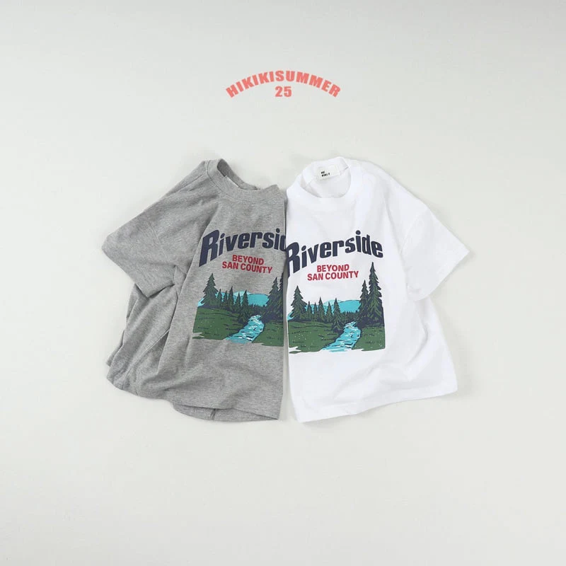 Hikiki - Korean Children Fashion - #childofig - Riverside Tee - 2