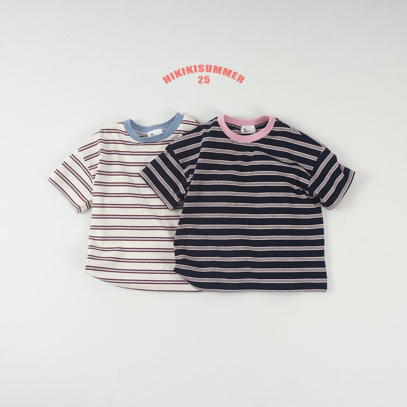 Hikiki - Korean Children Fashion - #childofig - Striped Tee