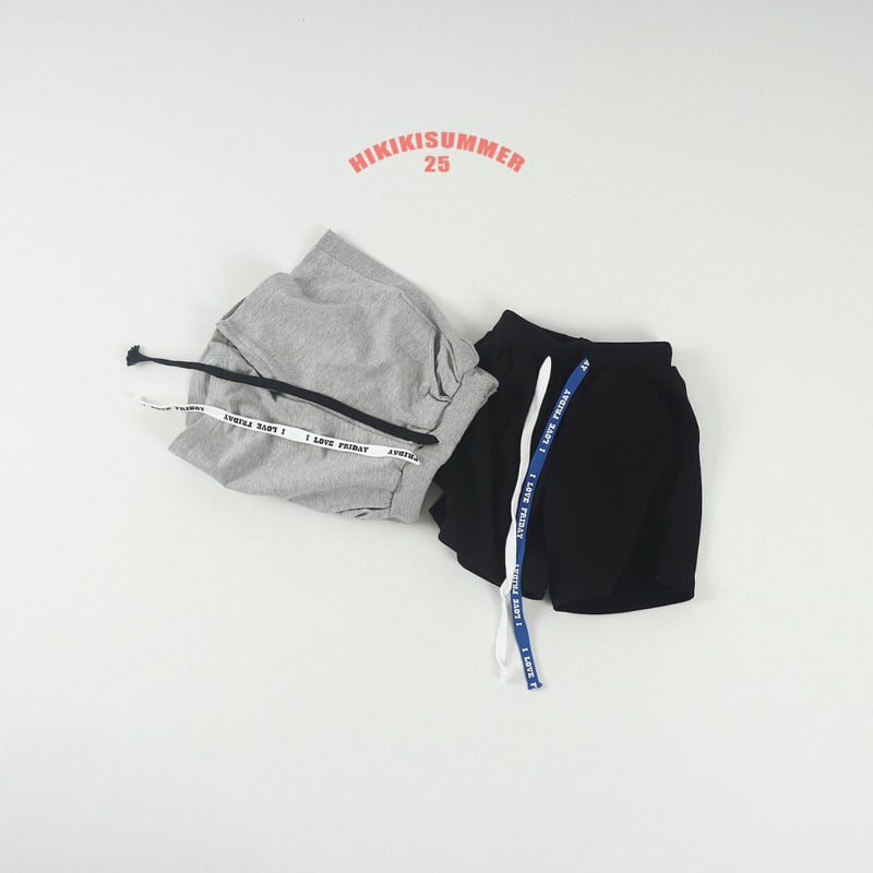 Hikiki - Korean Children Fashion - #childrensboutique - String Shorts - 11