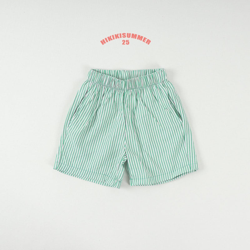 Hikiki - Korean Children Fashion - #childrensboutique - Vertical Striped Shorts - 5
