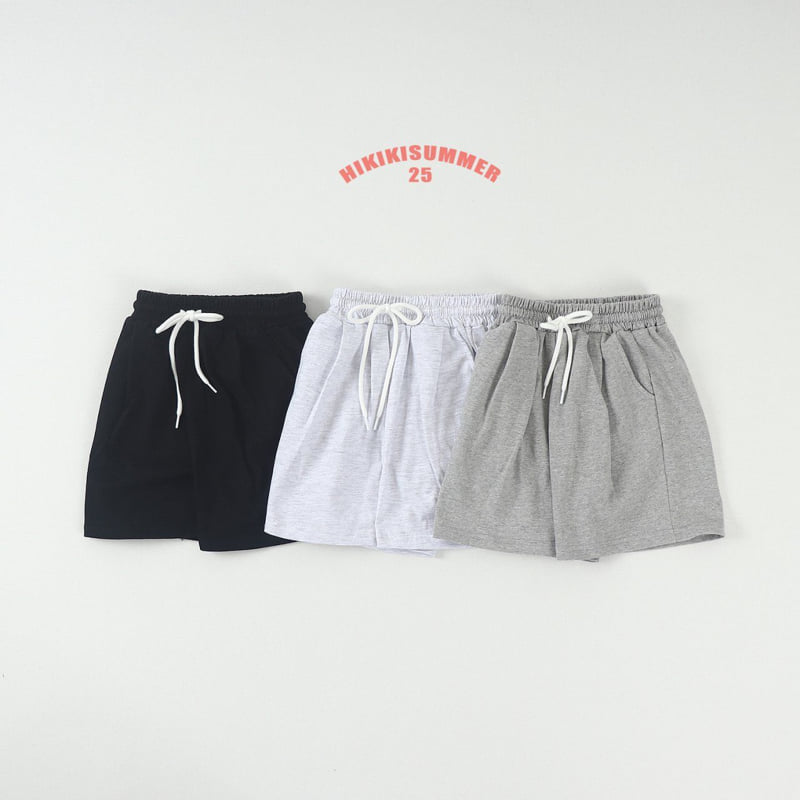 Hikiki - Korean Children Fashion - #discoveringself - Pleated Shorts