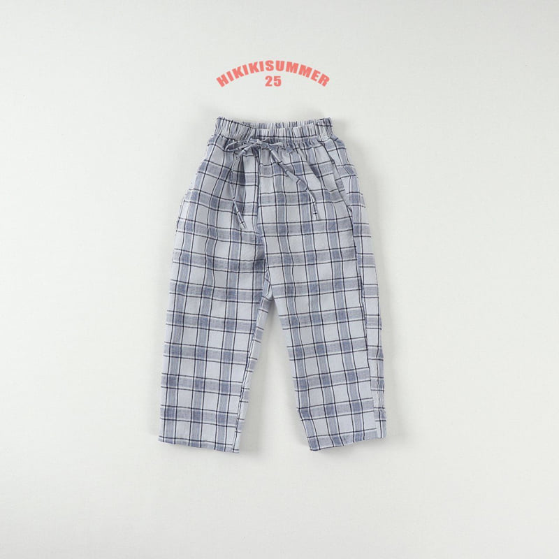 Hikiki - Korean Children Fashion - #fashionkids - Check One-piece Pants - 6