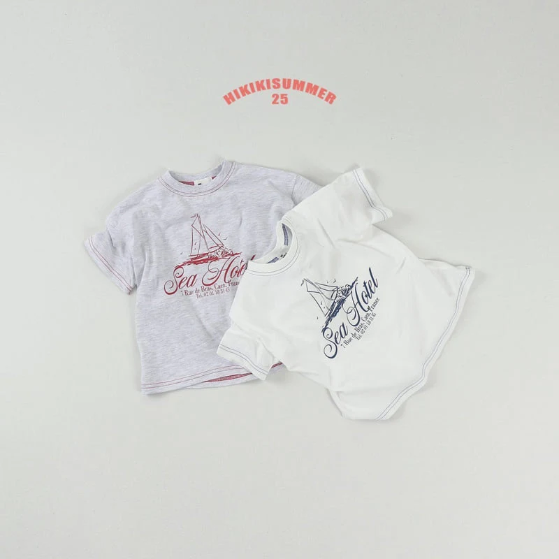 Hikiki - Korean Children Fashion - #kidsshorts - Yacht Tee - 11