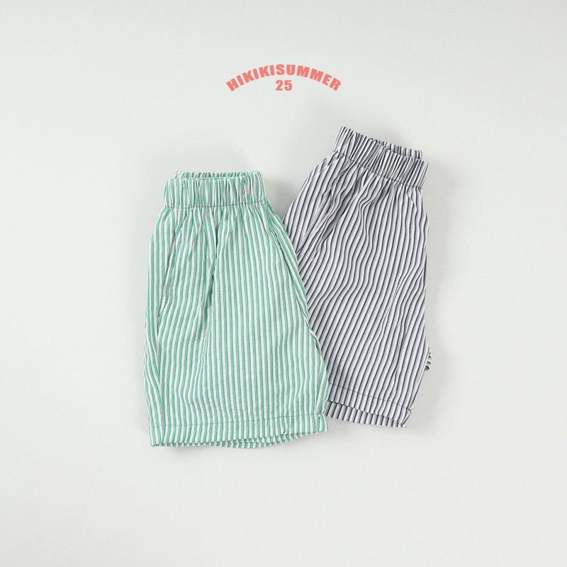 Hikiki - Korean Children Fashion - #kidsshorts - Vertical Striped Shorts - 9
