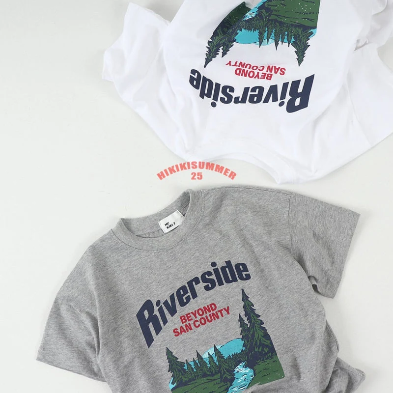 Hikiki - Korean Children Fashion - #kidsstore - Riverside Tee - 8