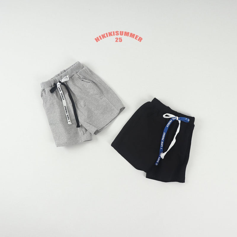 Hikiki - Korean Children Fashion - #kidzfashiontrend - String Shorts - 3