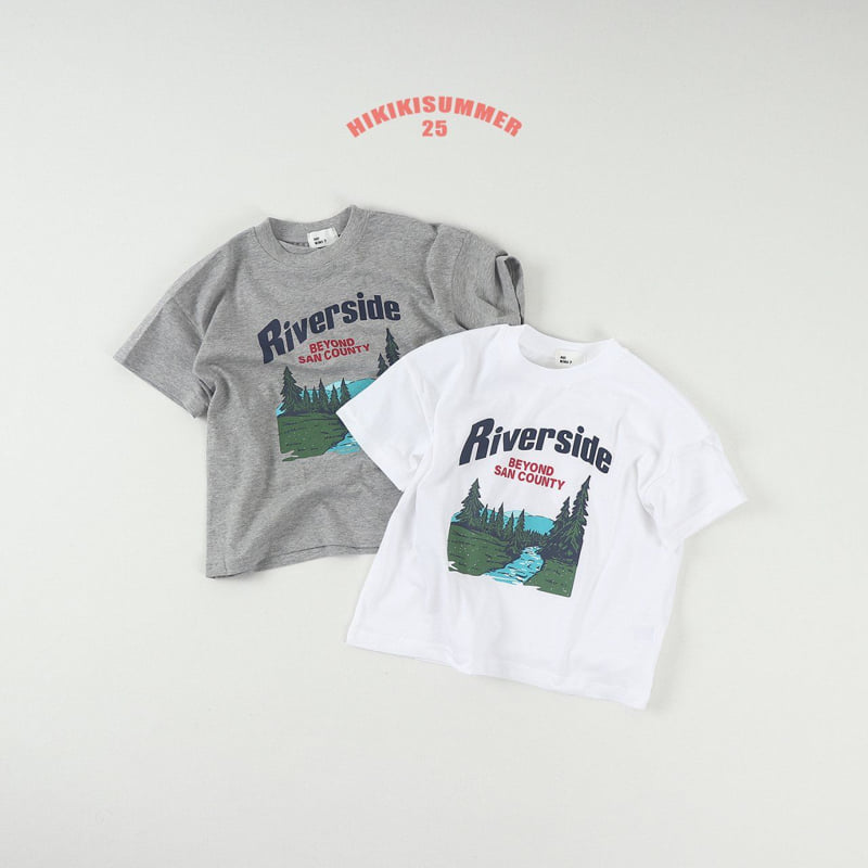 Hikiki - Korean Children Fashion - #kidzfashiontrend - Riverside Tee - 9