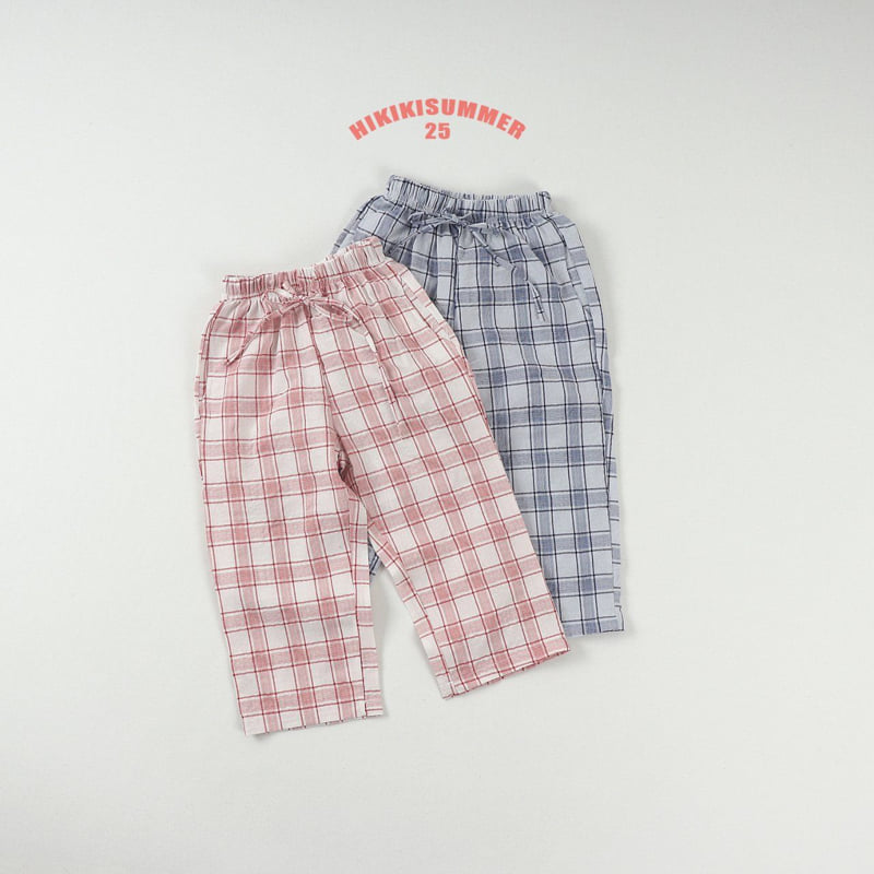 Hikiki - Korean Children Fashion - #littlefashionista - Check One-piece Pants - 11