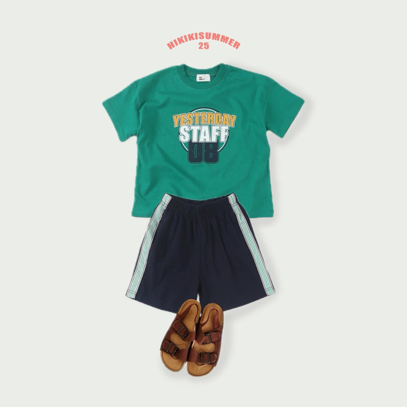 Hikiki - Korean Children Fashion - #littlefashionista - Tape Shorts - 5