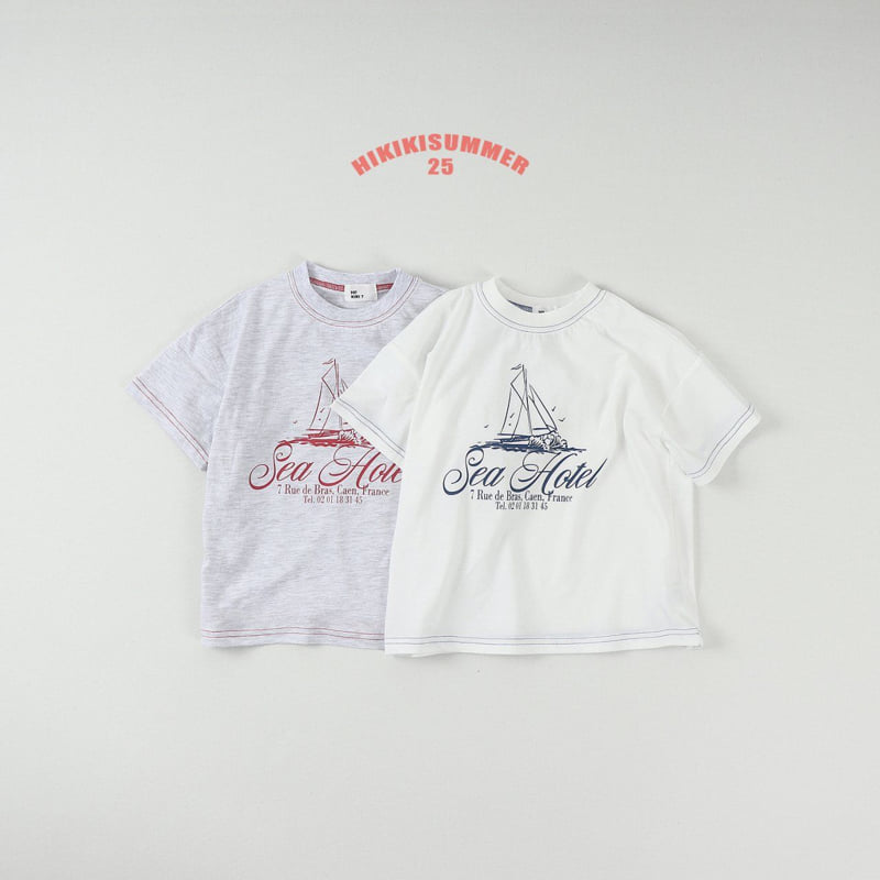 Hikiki - Korean Children Fashion - #littlefashionista - Yacht Tee