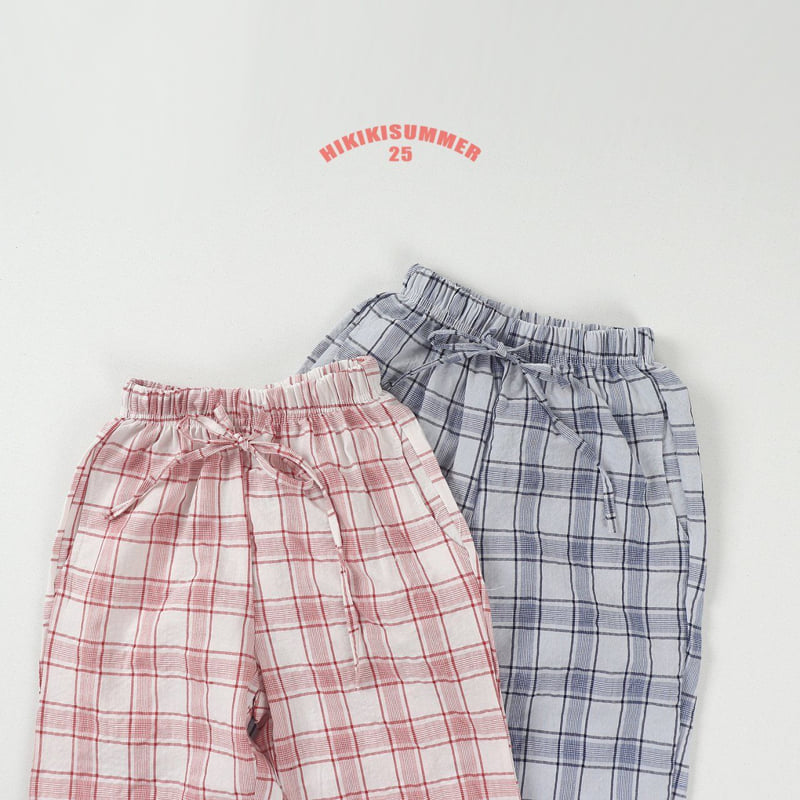 Hikiki - Korean Children Fashion - #magicofchildhood - Check One-piece Pants - 12