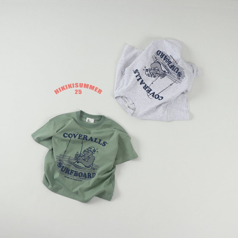 Hikiki - Korean Children Fashion - #magicofchildhood - Coverall Tee - 10