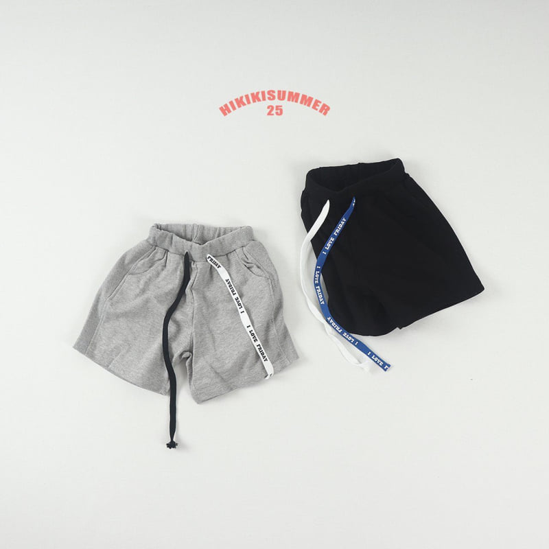 Hikiki - Korean Children Fashion - #magicofchildhood - String Shorts - 6