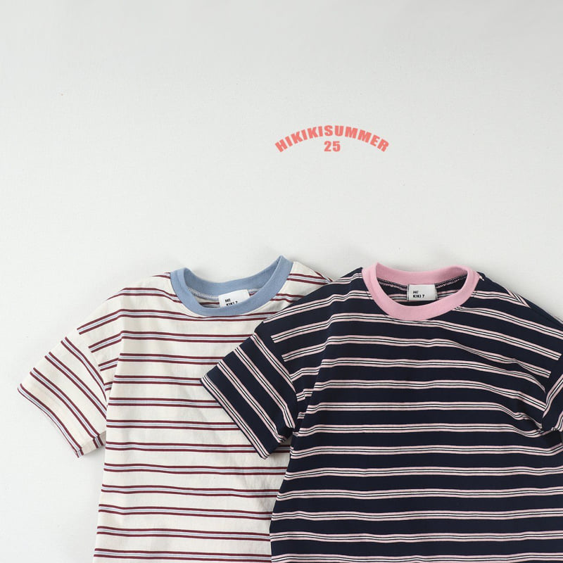 Hikiki - Korean Children Fashion - #magicofchildhood - Striped Tee - 11