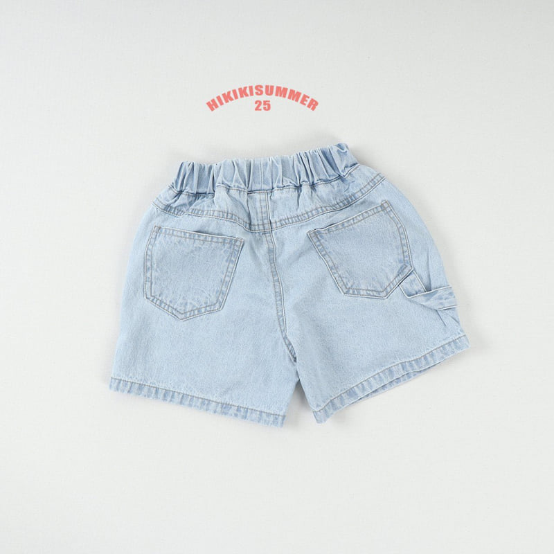 Hikiki - Korean Children Fashion - #magicofchildhood - Washed Jeans Shorts - 8