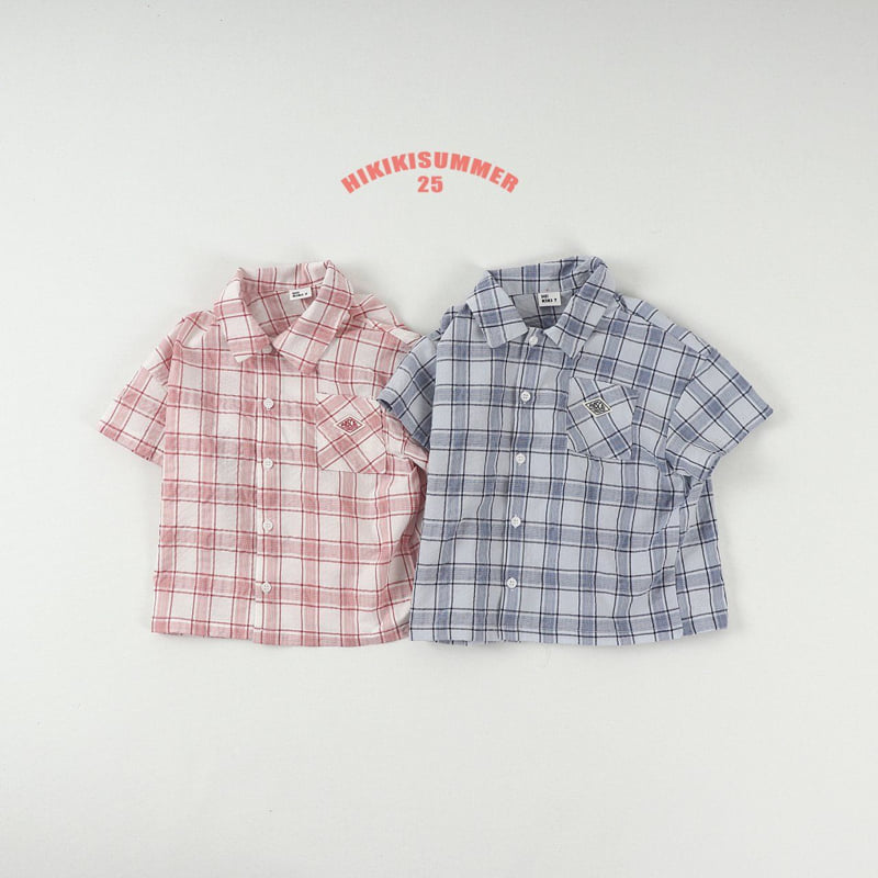 Hikiki - Korean Children Fashion - #minifashionista - Checked Shorts