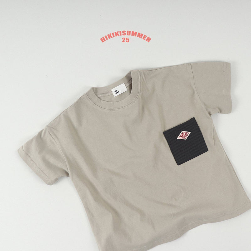 Hikiki - Korean Children Fashion - #prettylittlegirls - Pocket Tee - 5
