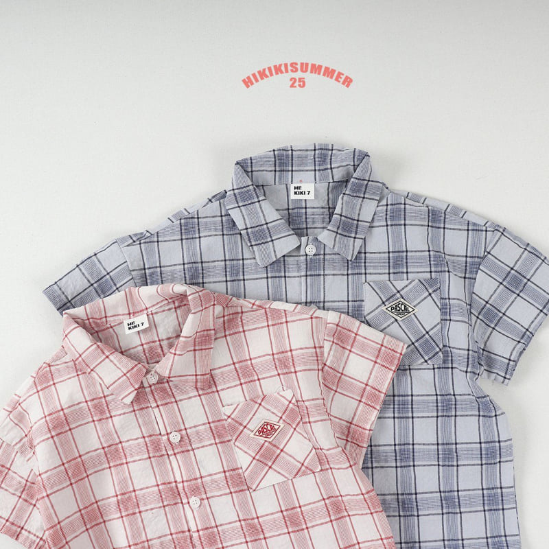 Hikiki - Korean Children Fashion - #prettylittlegirls - Checked Shorts - 2