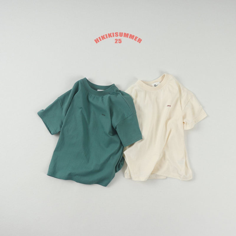 Hikiki - Korean Children Fashion - #prettylittlegirls - Days Tee - 11