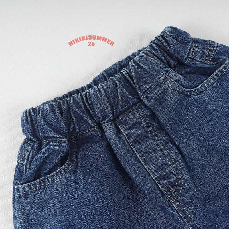 Hikiki - Korean Children Fashion - #todddlerfashion - Washed Jeans Shorts - 11
