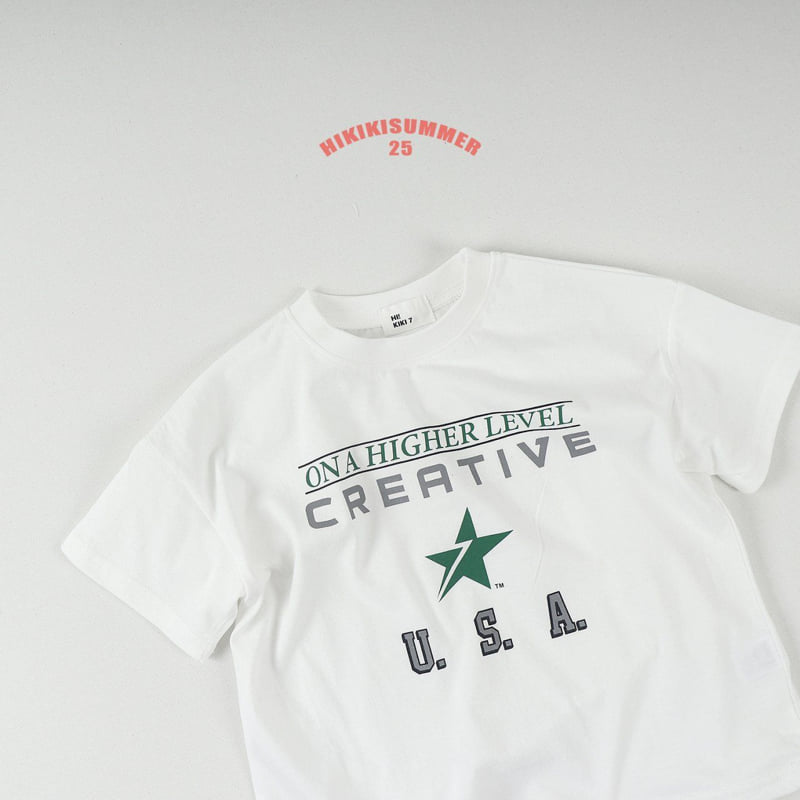 Hikiki - Korean Children Fashion - #toddlerclothing - High Label Tee - 8