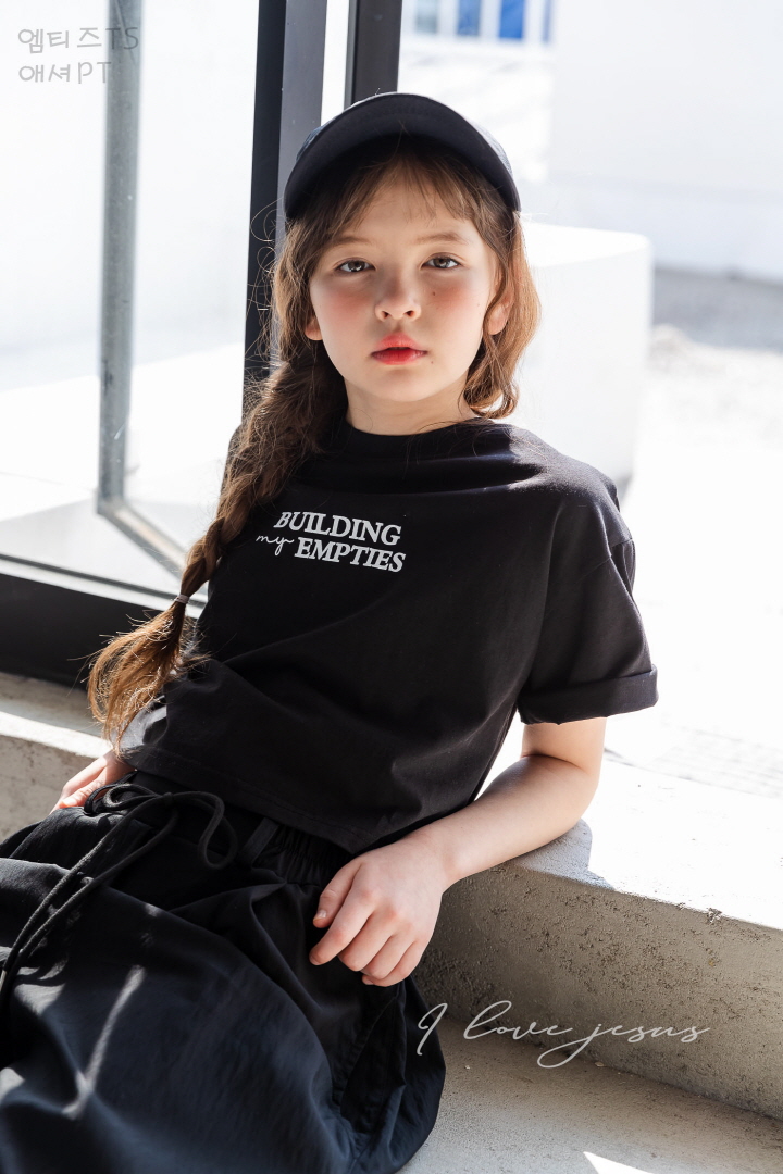 I Love Jesus - Korean Children Fashion - #kidsshorts - Mtiz Tee - 11