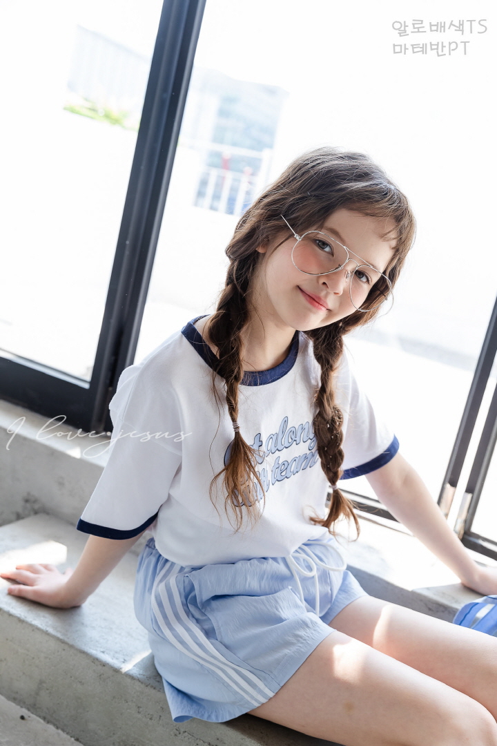 I Love Jesus - Korean Children Fashion - #magicofchildhood - Alo Tee - 9