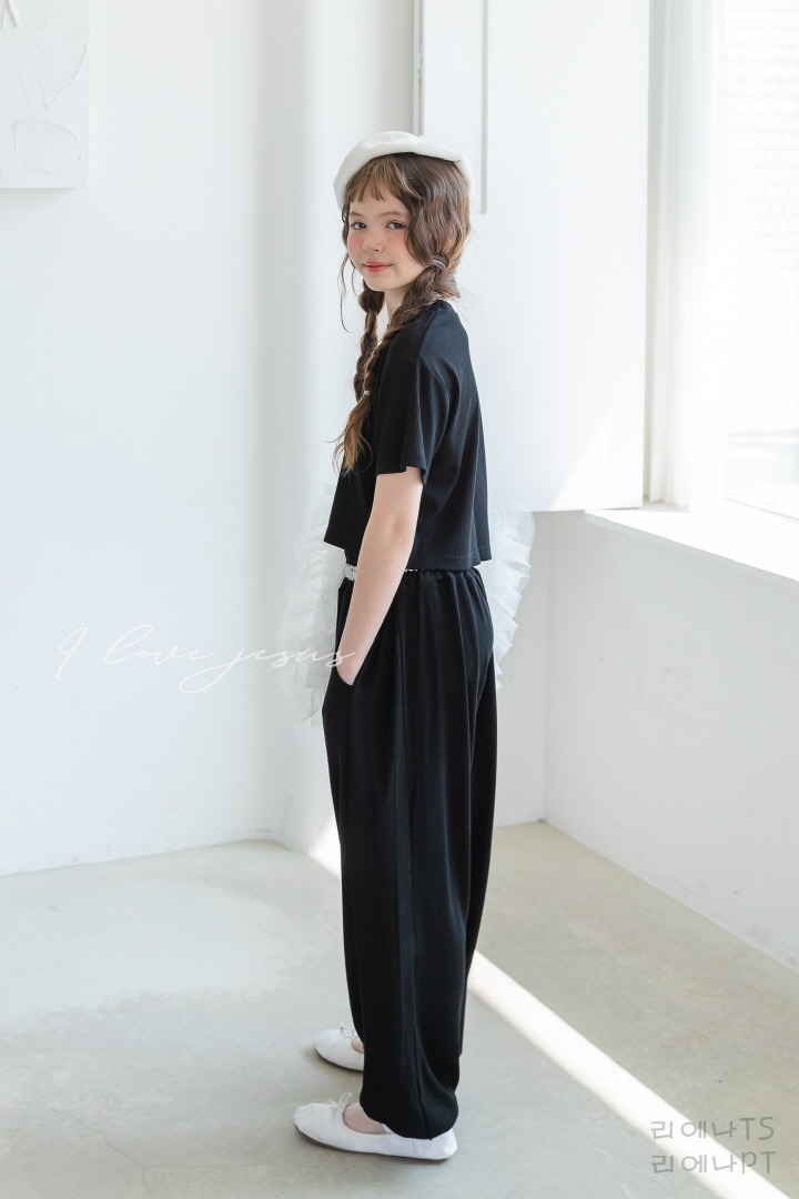 I Love Jesus - Korean Children Fashion - #todddlerfashion - Liena Pants - 8