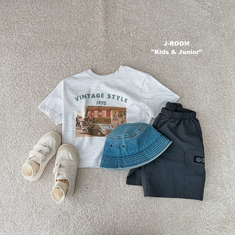 J-Room - Korean Children Fashion - #Kfashion4kids - Vintage Print Tee - 11