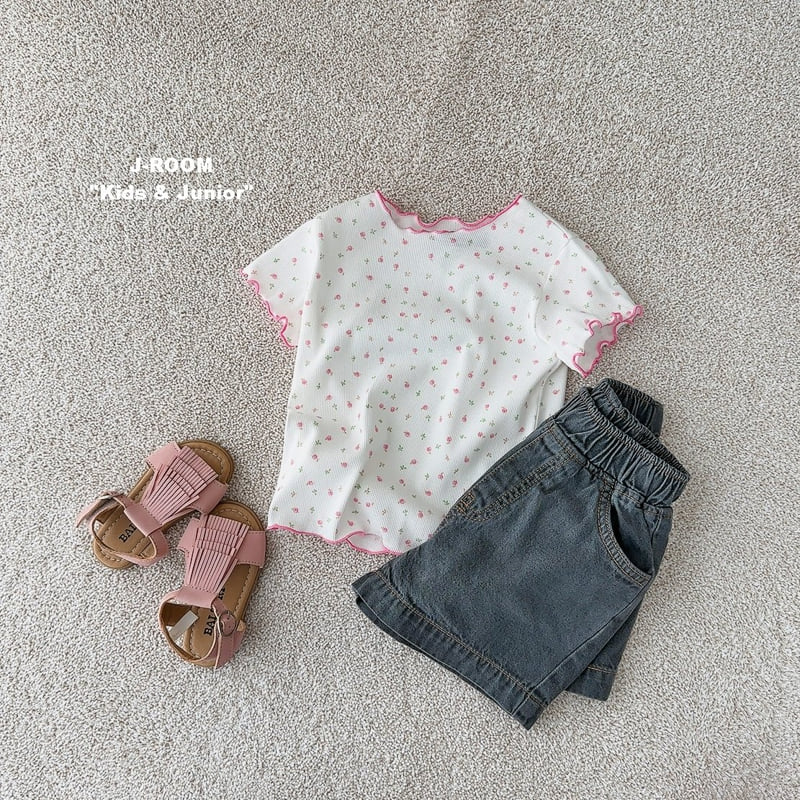 J-Room - Korean Children Fashion - #Kfashion4kids - Summer Ribbed Wave Tee - 10