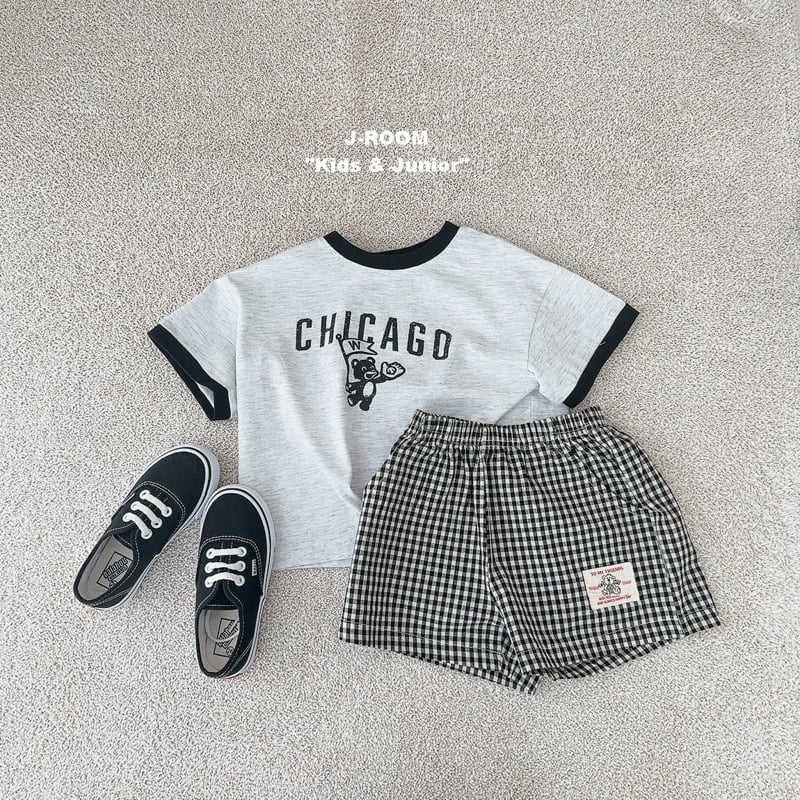 J-Room - Korean Children Fashion - #Kfashion4kids - Cotton Check Shorts - 9