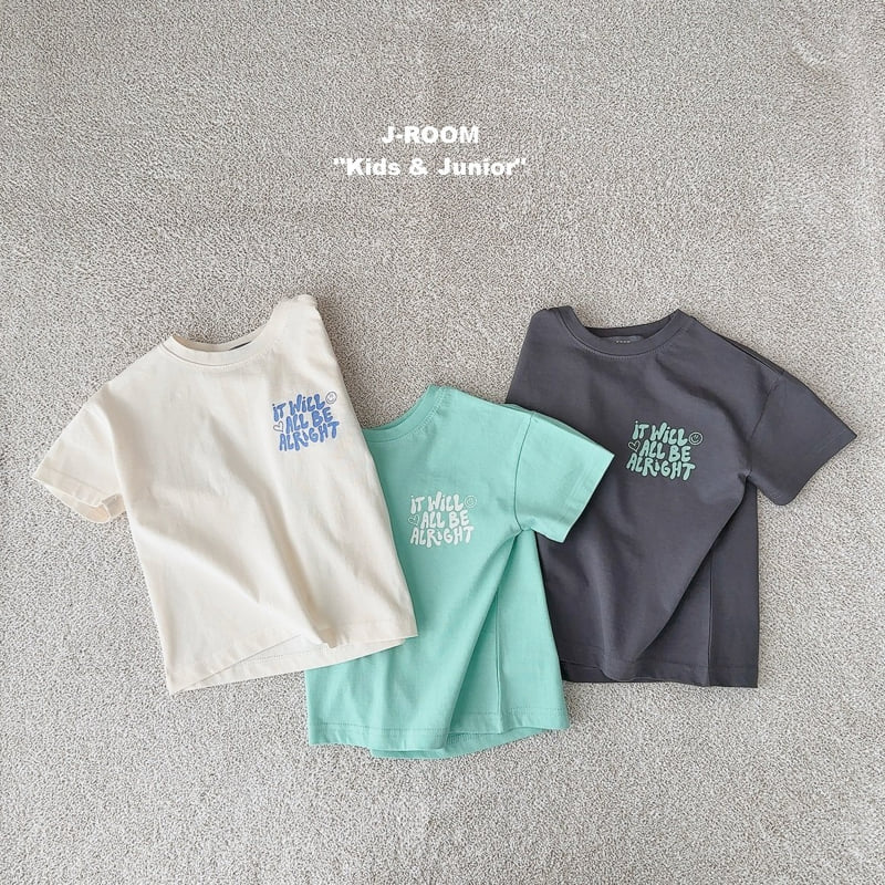 J-Room - Korean Children Fashion - #Kfashion4kids - Lettering Print Tee - 3