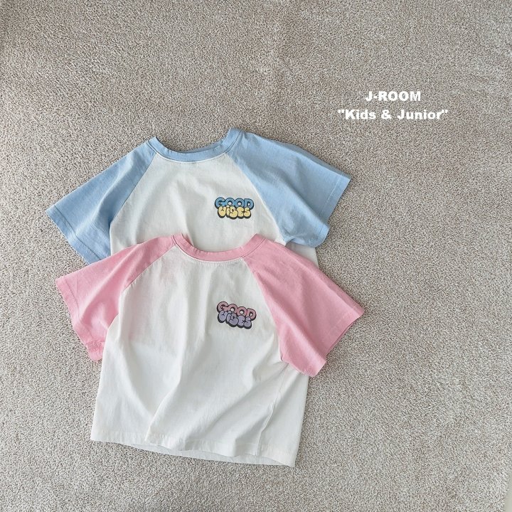 J-Room - Korean Children Fashion - #Kfashion4kids - Vibe Raglan Tee