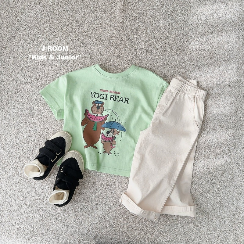 J-Room - Korean Children Fashion - #childofig - Cotton Span Slim Wide Pants - 6