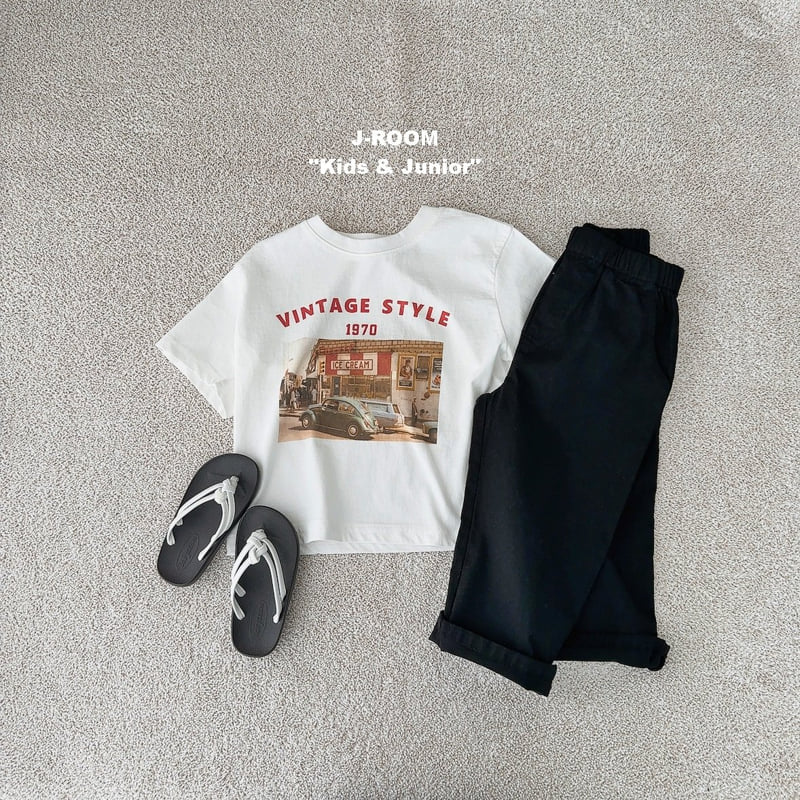 J-Room - Korean Children Fashion - #childofig - Cotton Span Slim Wide Pants - 7