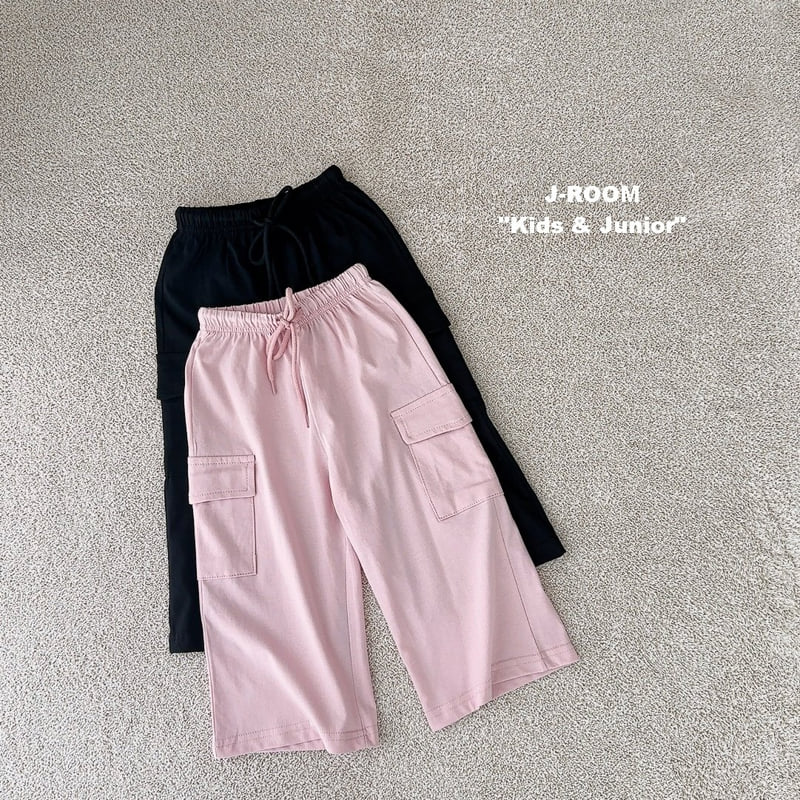 J-Room - Korean Children Fashion - #childofig - Summer Cargo Wide Pants - 3